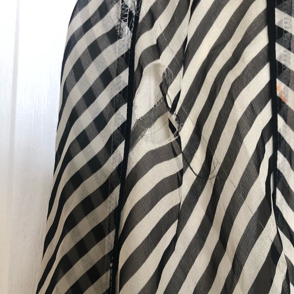 ☀️🦓 Catherine Malandrino silk skirt - Picture 4 of 7